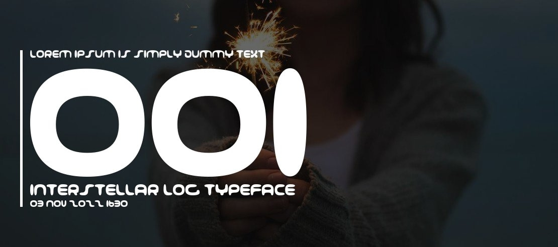 001 Interstellar Log Font