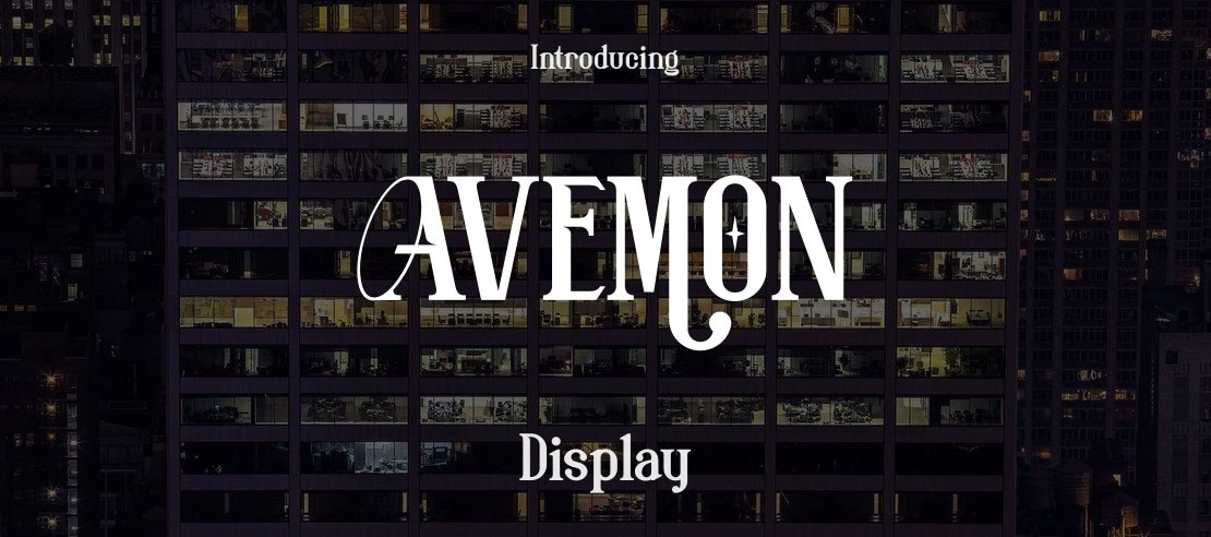 AVEMON Font Family