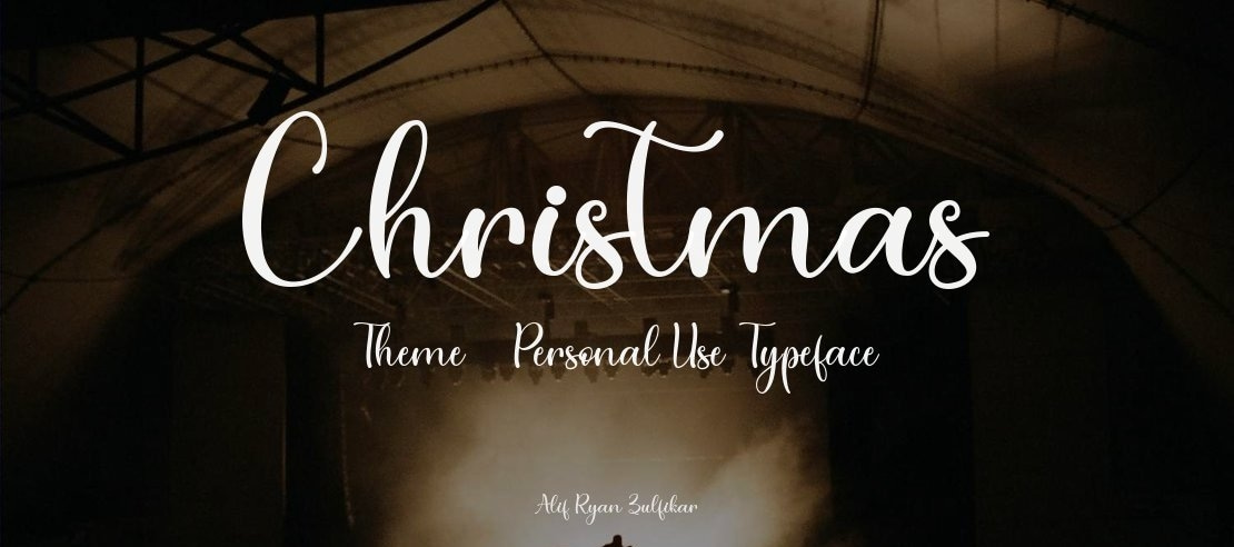 Christmas Theme - Personal Use Font