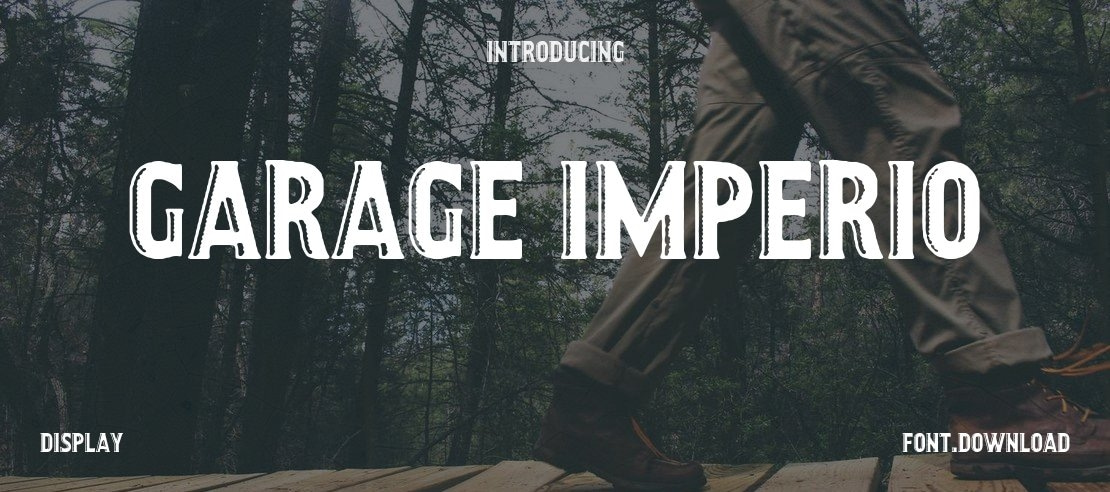 GARAGE IMPERIO Font