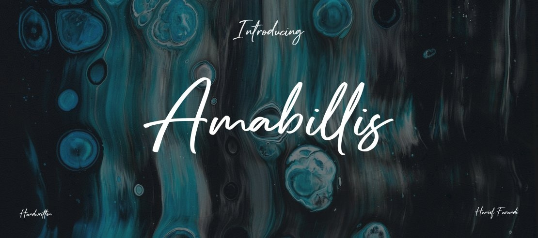 Amabillis Font