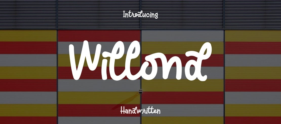 Willond Font