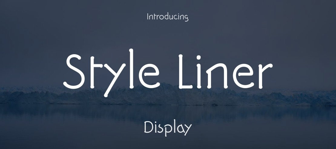 Style Liner Font Family