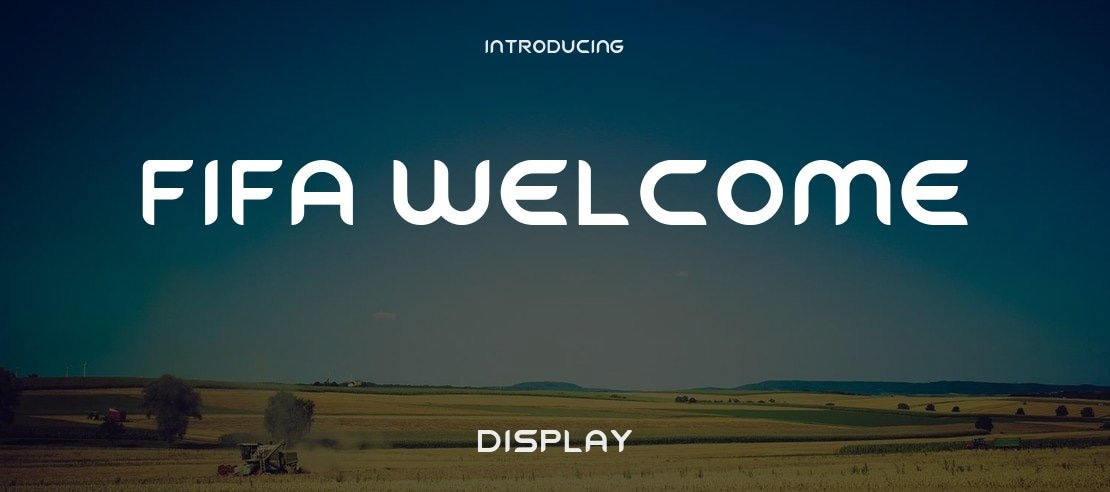 FIFA Welcome Font