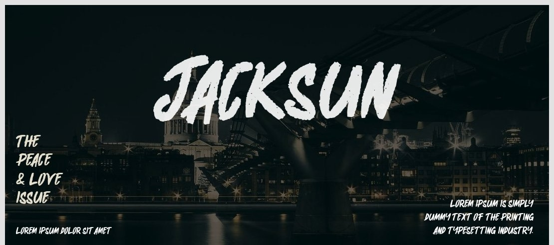 Jacksun Font