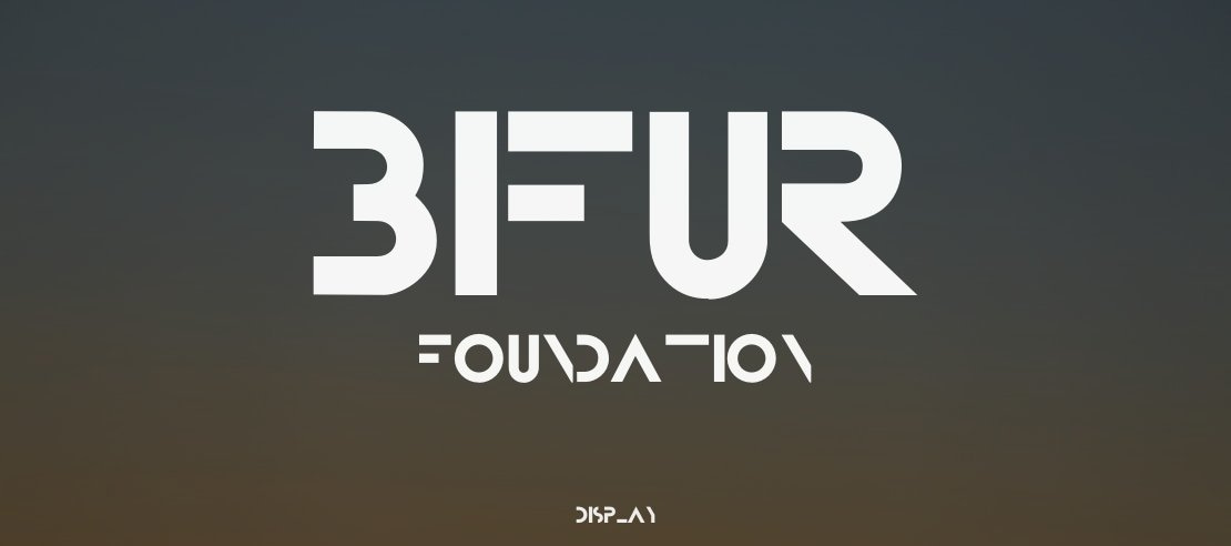 Bifur Foundation Font Family