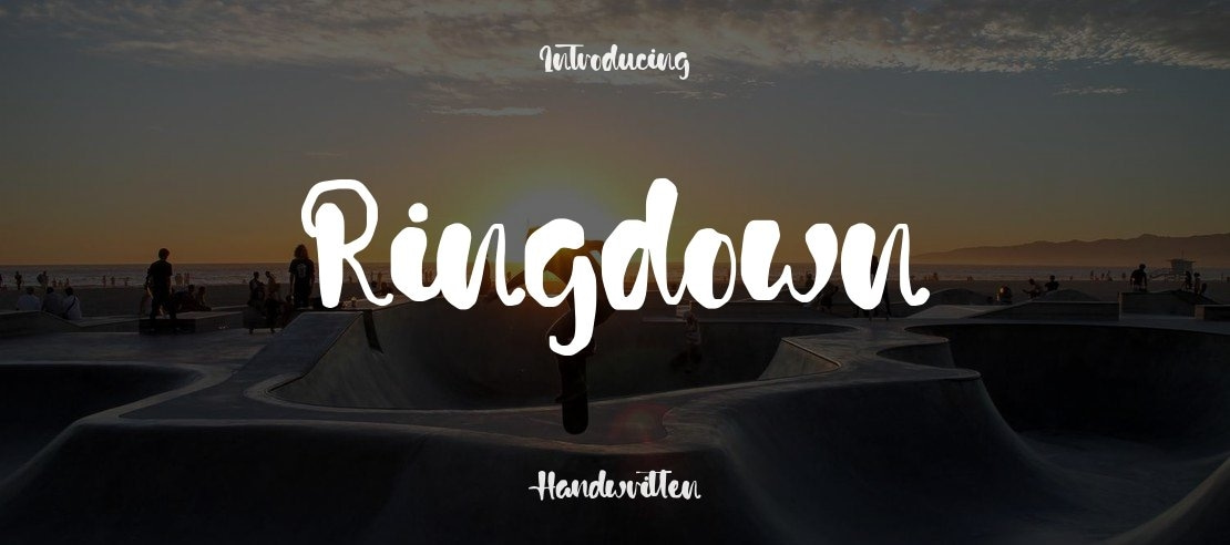 Ringdown Font