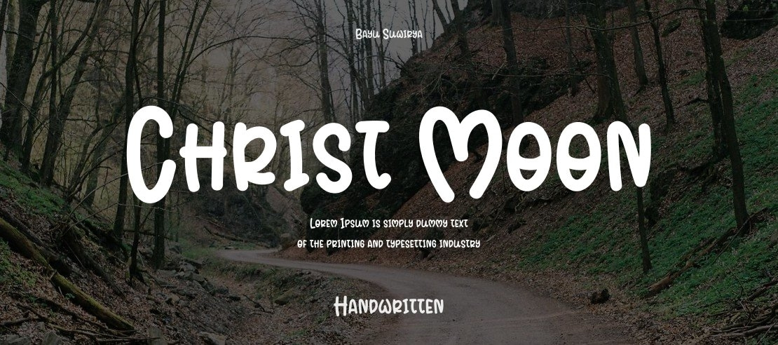 Christ Moon Font