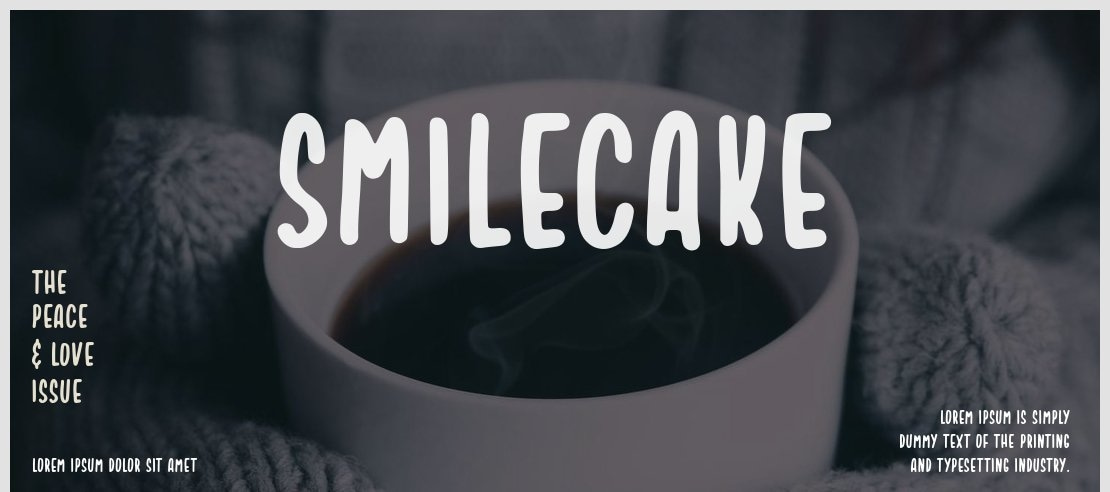 Smilecake Font