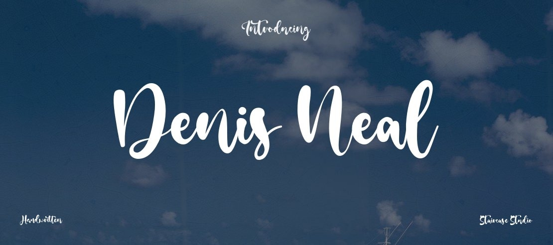 Denis Neal Font