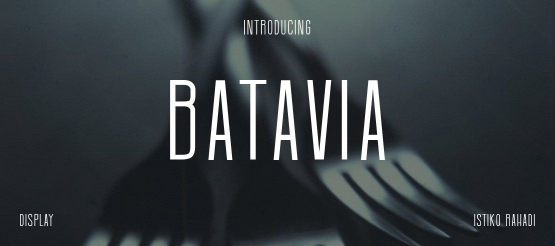 Batavia Font