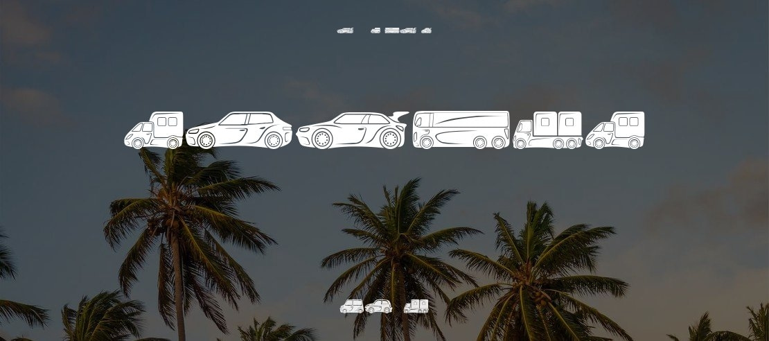 Vehicles Font