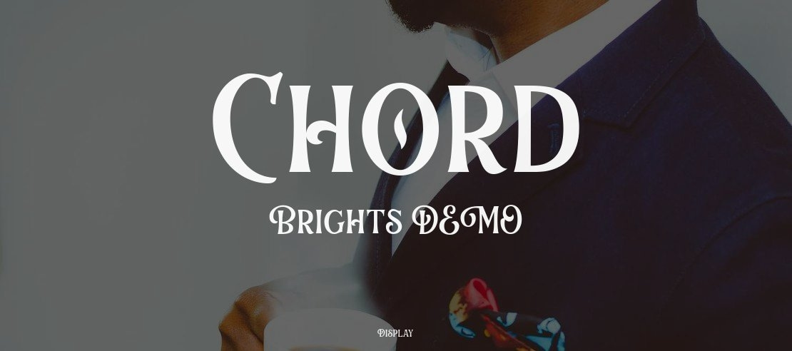 Chord Brights DEMO Font