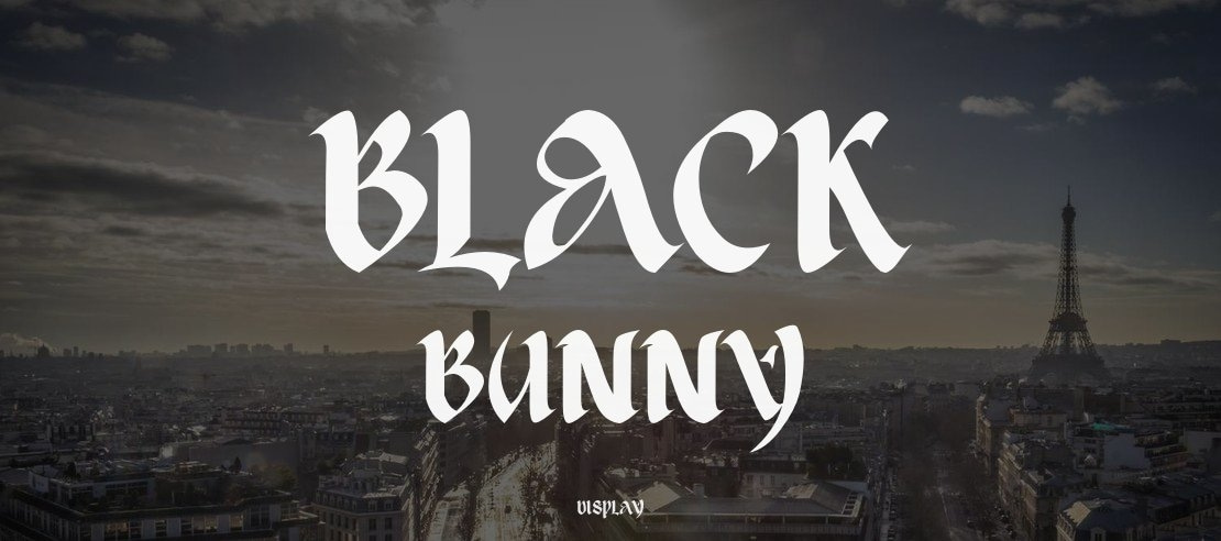 Black Bunny Font