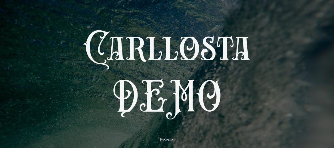 Carllosta DEMO Font