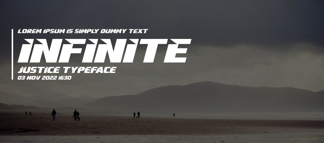 Infinite Justice Font Family