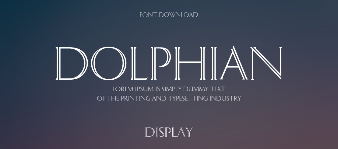 Dolphian Font