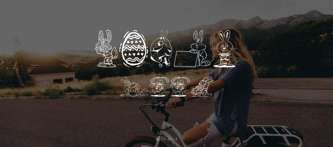 Easter Hoppy Font