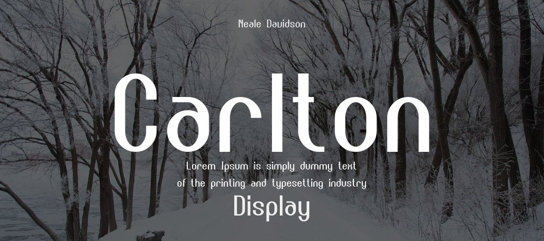 Carlton Font Family