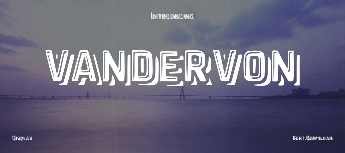 vandervon Font