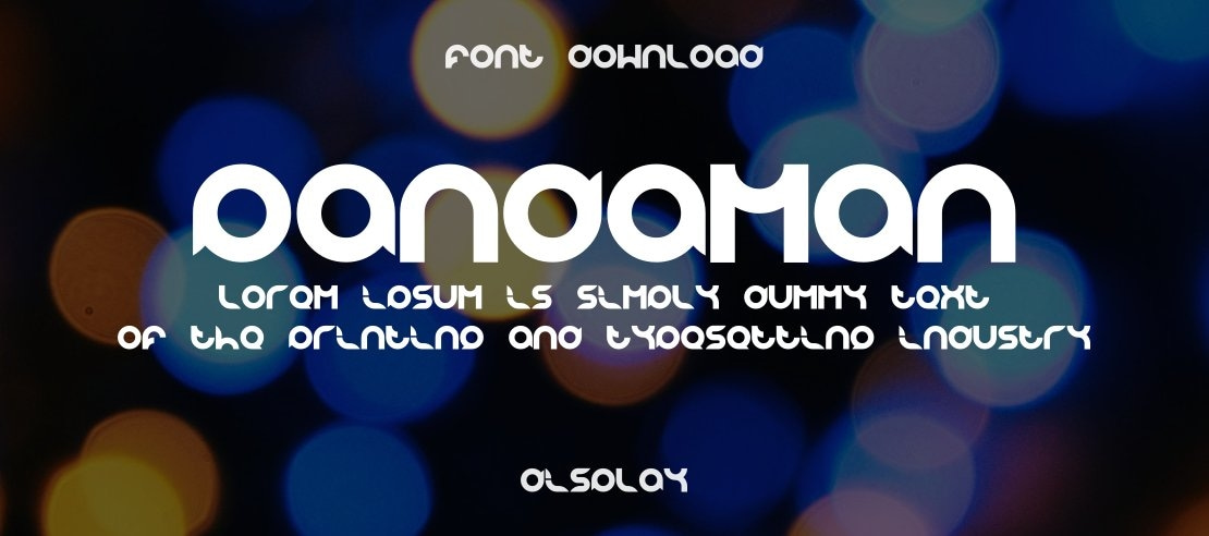 Pandaman Font
