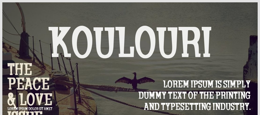 Koulouri Font