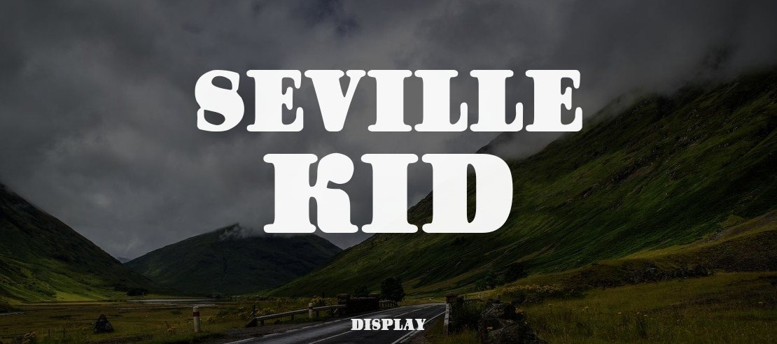 Seville Kid Font