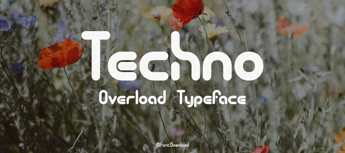 Techno Overload Font