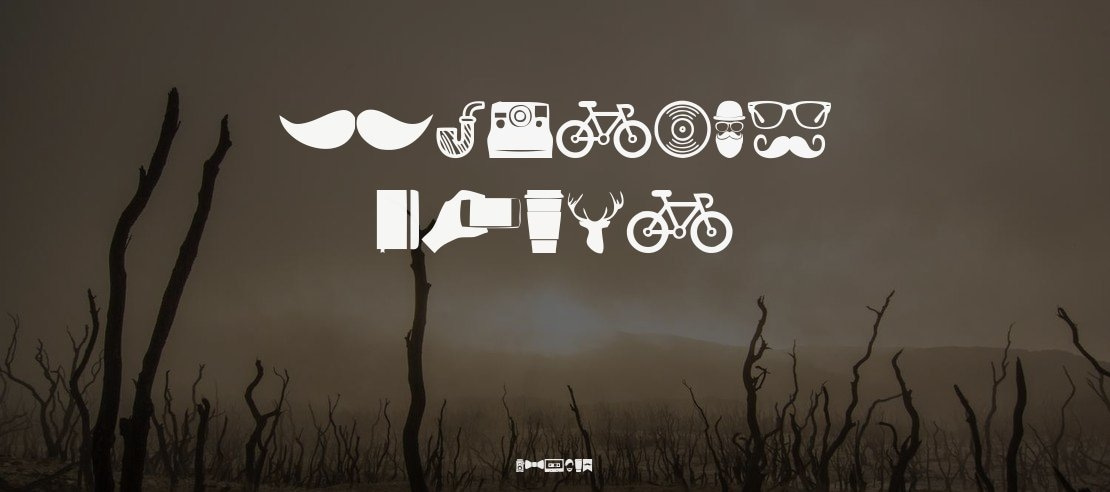 Hipster Icons Font