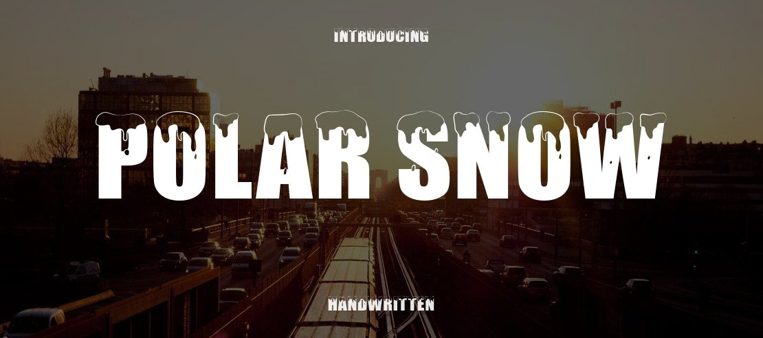 Polar Snow Font Family