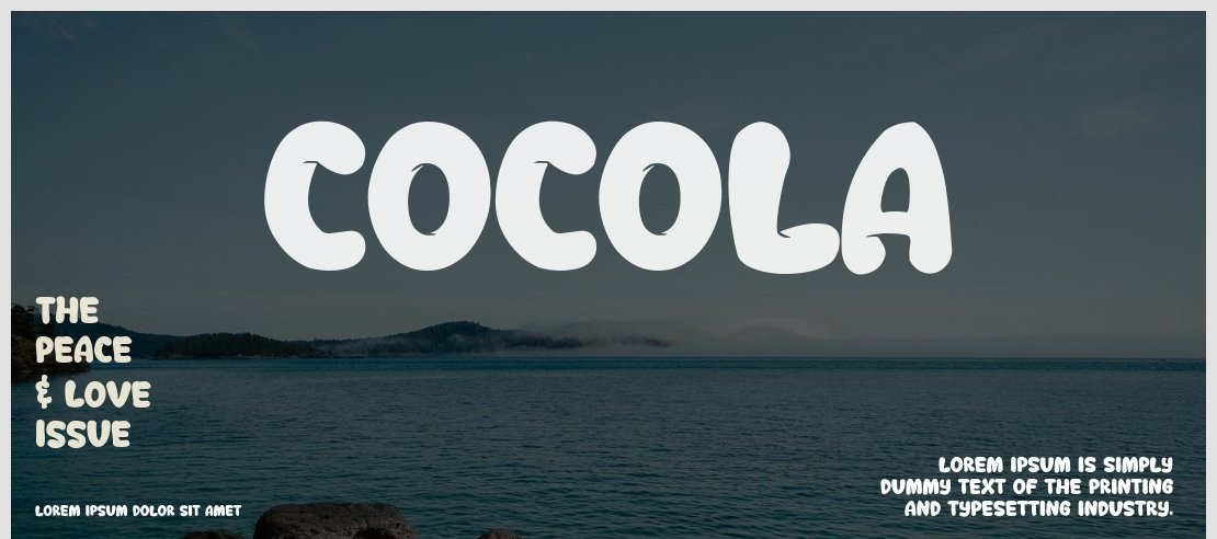 Cocola Font