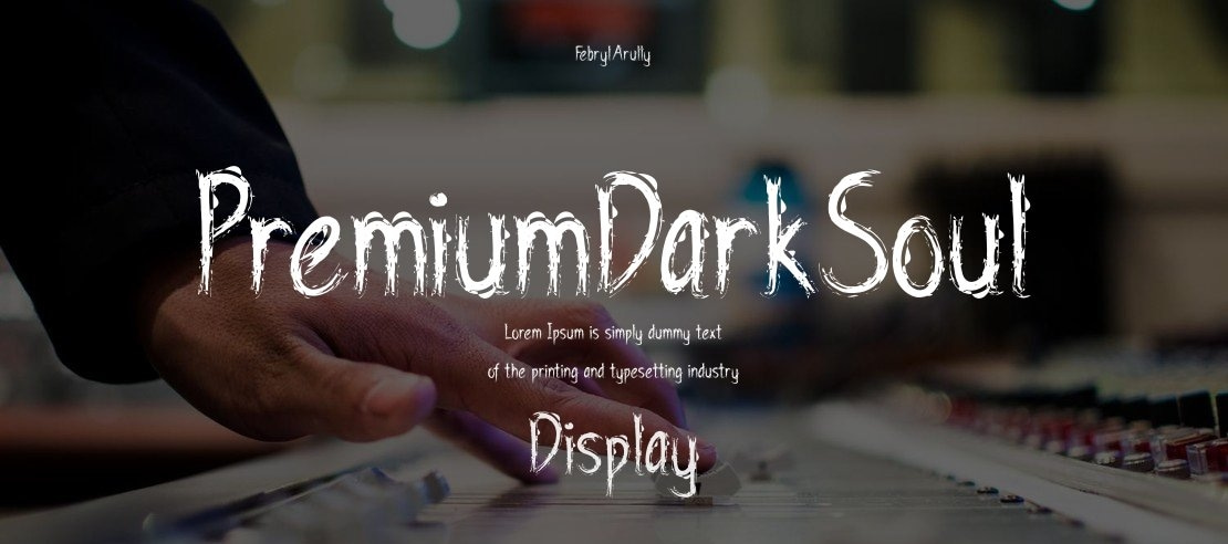 PremiumDarkSoul Font