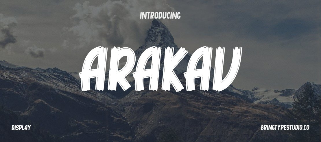 Arakav Font