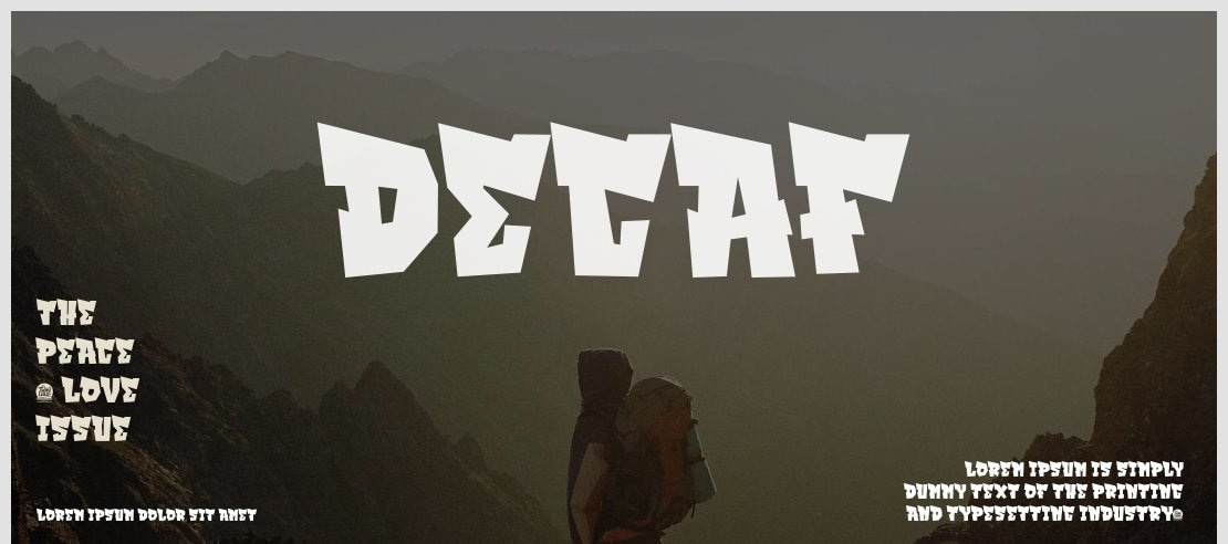 DECAF Font