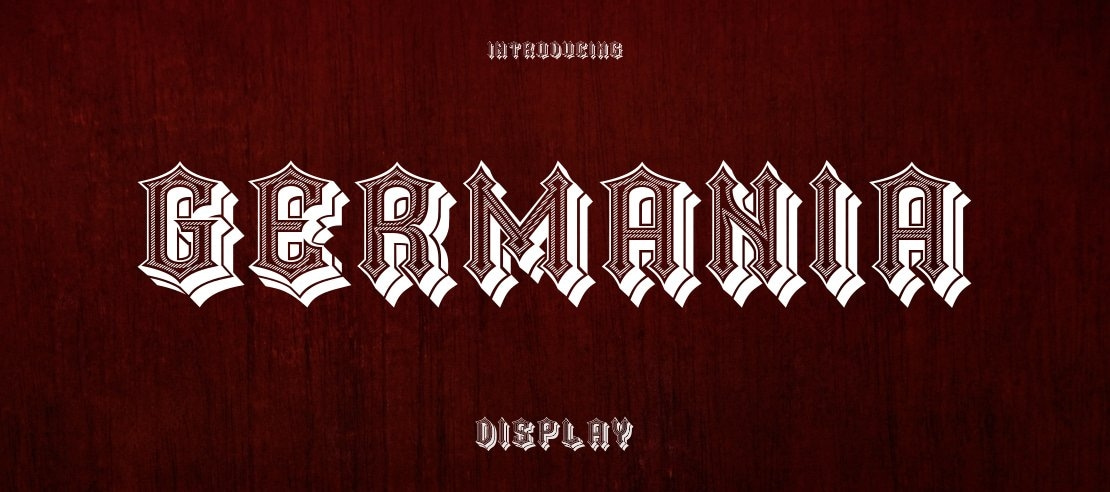 Germania Font Family