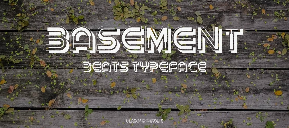 Basement Beats Font