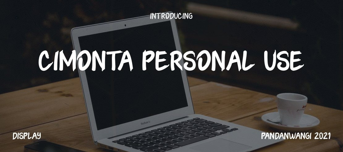 Cimonta Personal Use Font