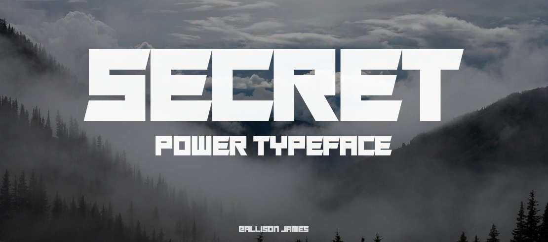 Secret Power Font