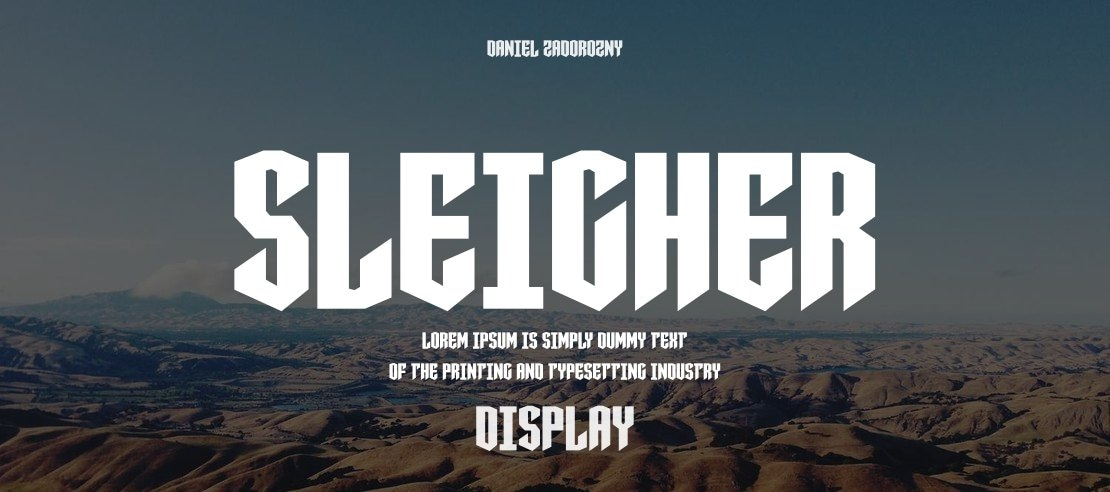 Sleigher Font Family