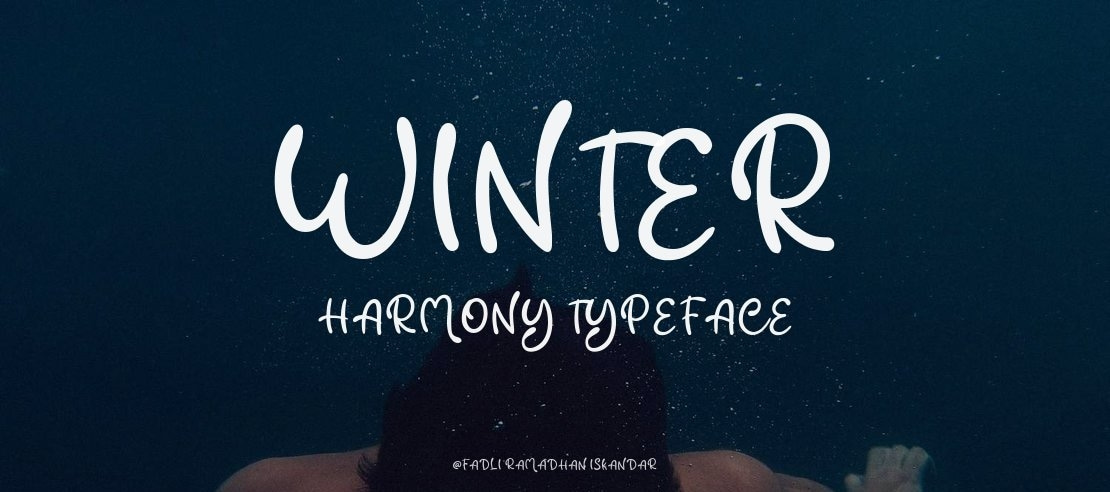 Winter Harmony Font