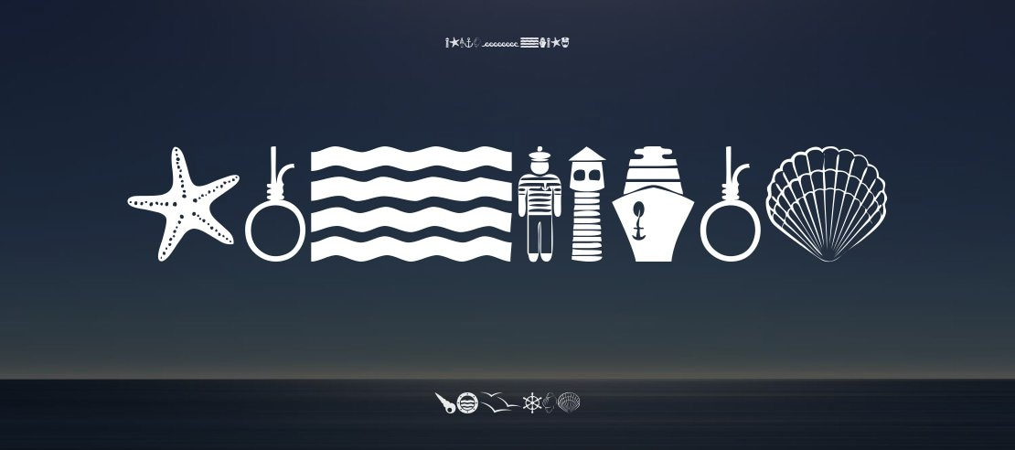 Nautical Font