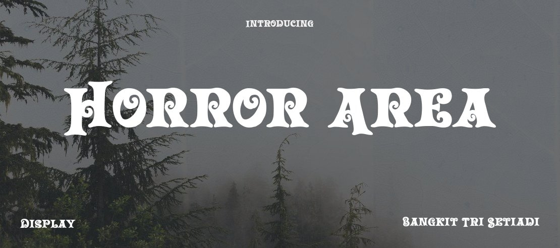 Horror Area Font