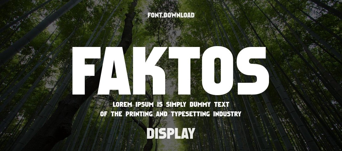 Faktos Font Family