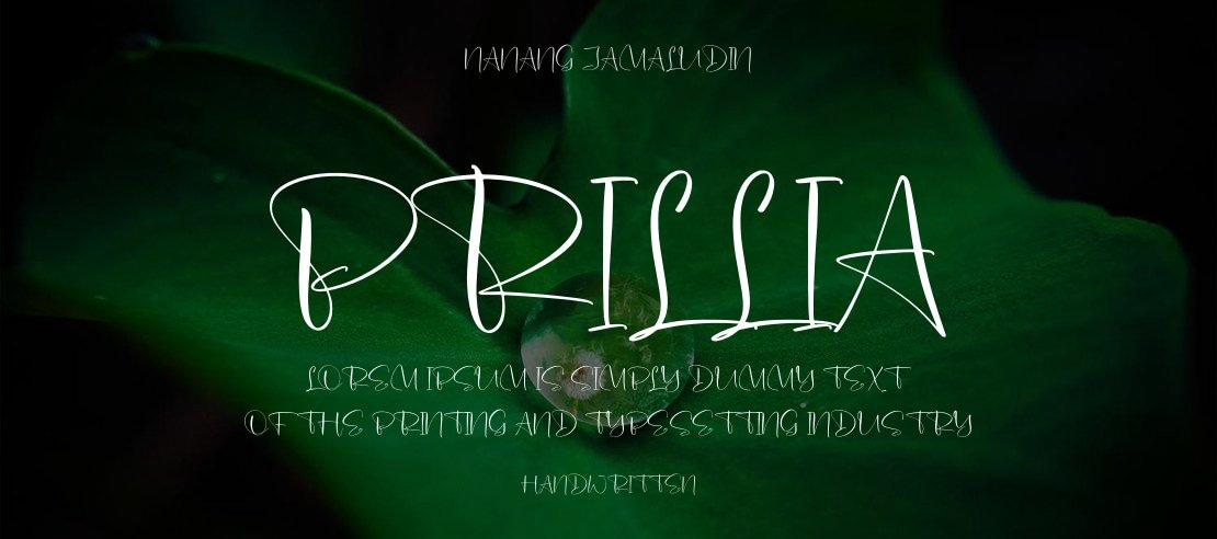 Prillia Font