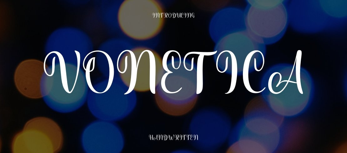 Vonetica Font