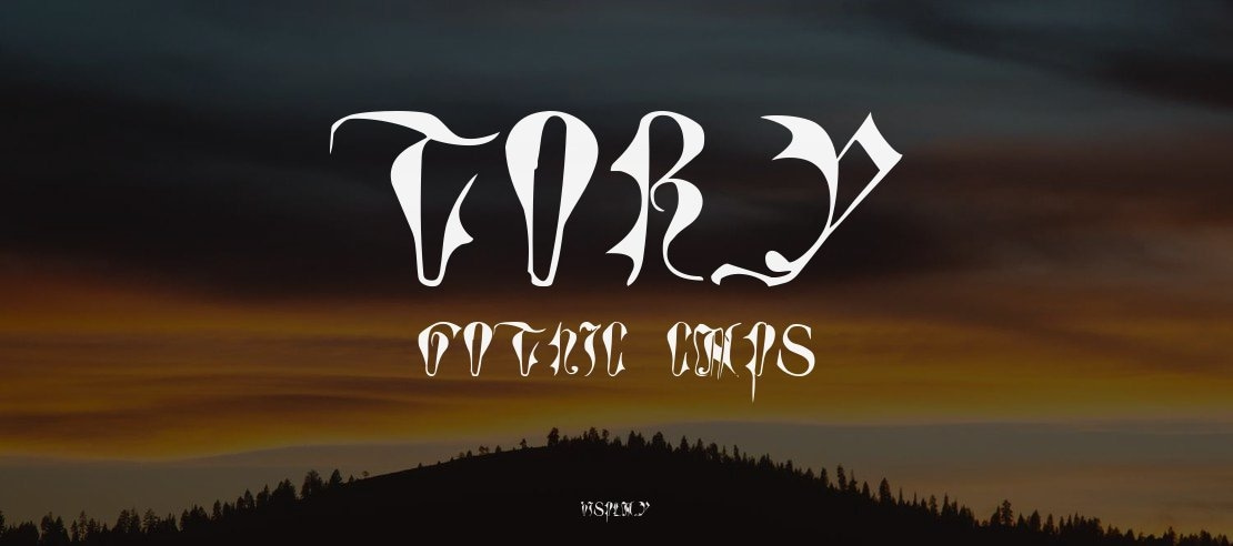 Tory Gothic Caps Font