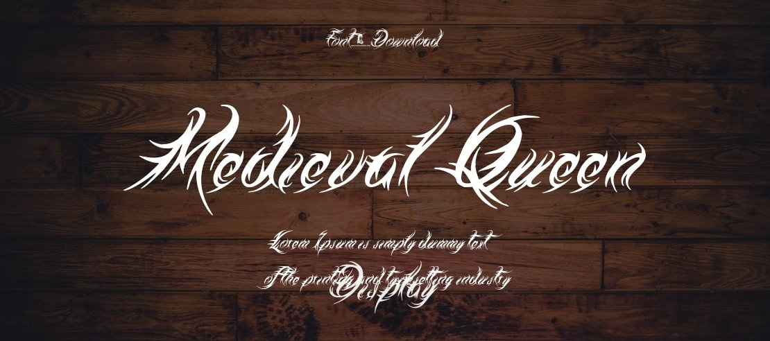 Medieval Queen Font