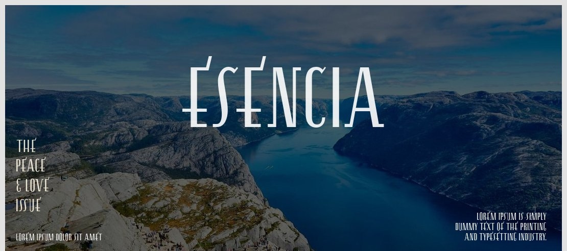 Esencia Font