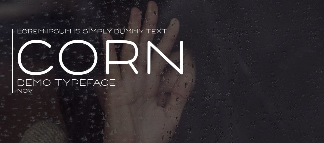 Corn Demo Font