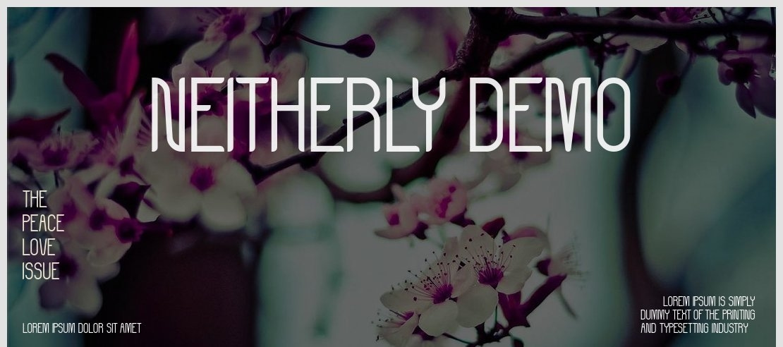 Neitherly Demo Font Family